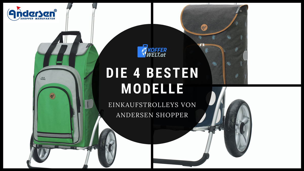 Einkaufstrolleys von Andersen Shopper