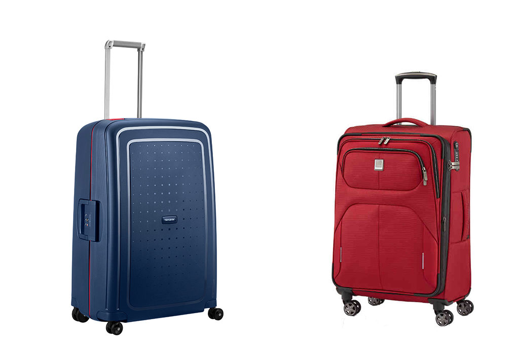 DIe richtige Koffergröße. Hartschale vs Stoffkoffer